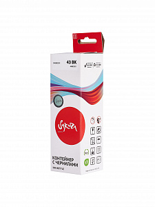 Струйный картридж Sakura 4698C001 (43 PGBK) для Canon, черный, 60 мл., 3800 к.