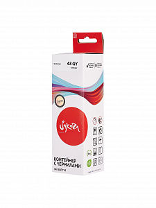 Чернила Sakura 4707C001 (GI-43GY) для Canon, серый, 3800 к., 60 мл.